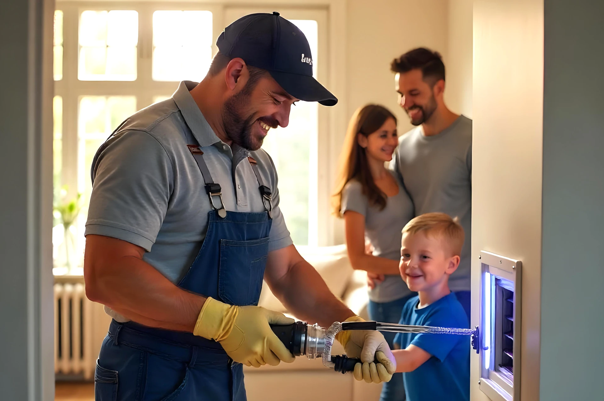 Whole-Home Duct Cleaning & UV Air Purification for Allergy Relief